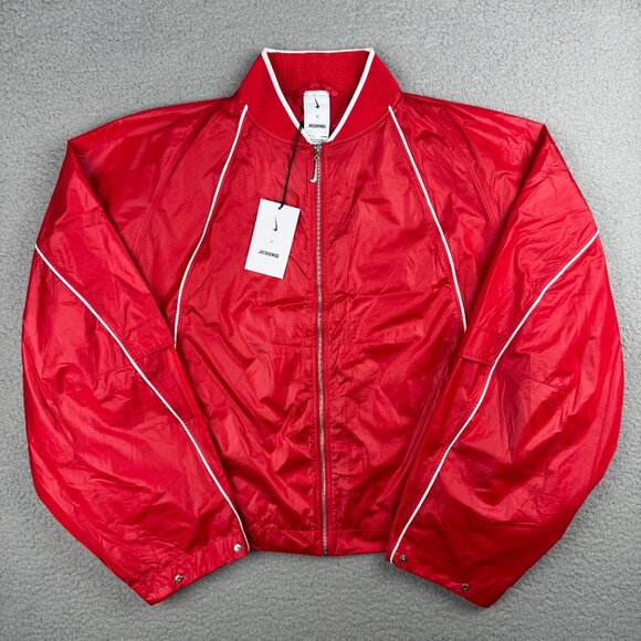 Nike Jacquemus Track Jacket Unisex Extra Large XL Red Simon Porte Mens Womens